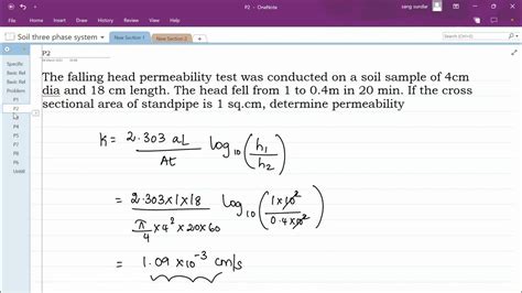 steady state permeability test|how to calculate permeability.